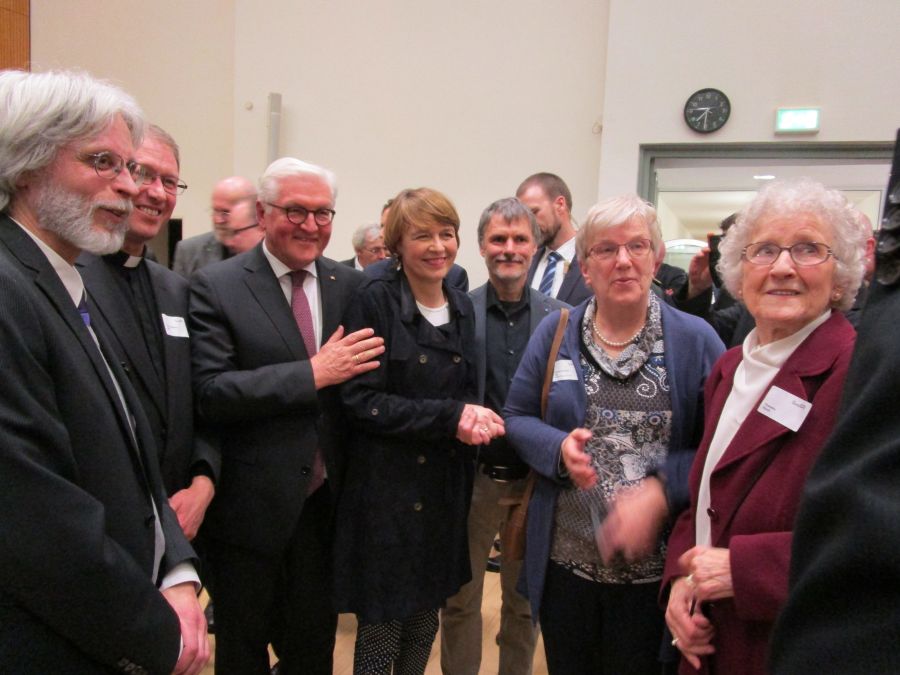 2018 u.a. mit Bundespräsident Frank-Walter Steinmeier und Frau Elke Büdenbender